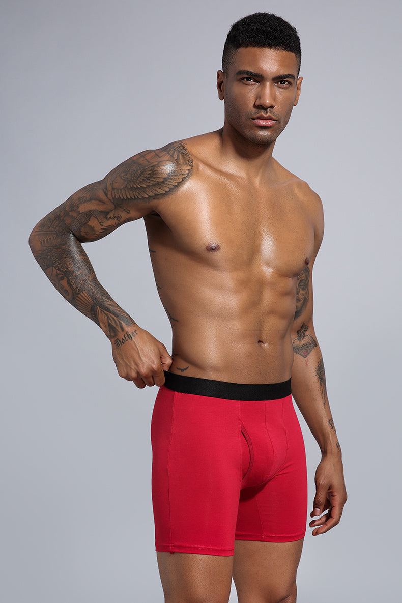 Men's Cotton Boxer Shorts - Comfortable Underwear