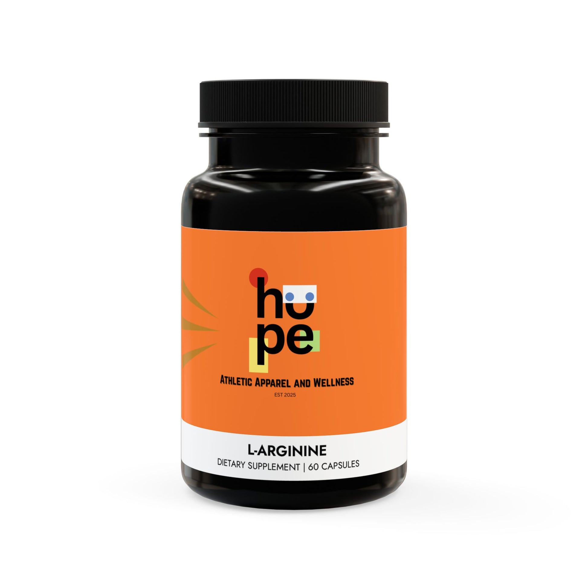 L-Arginine Supplement (60 Capsules) - HOPE Athlete Apparel and Wellness
