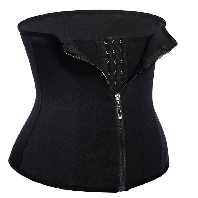 Zipper Corset Girdle for Fitness and Sweat Enhancement - HOPE Athlete Apparel & Wellness 