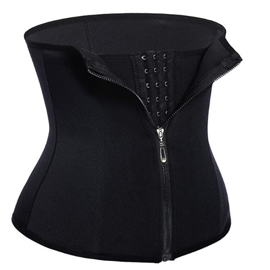 Zipper Corset Girdle - Fitness & Sweat Enhancement