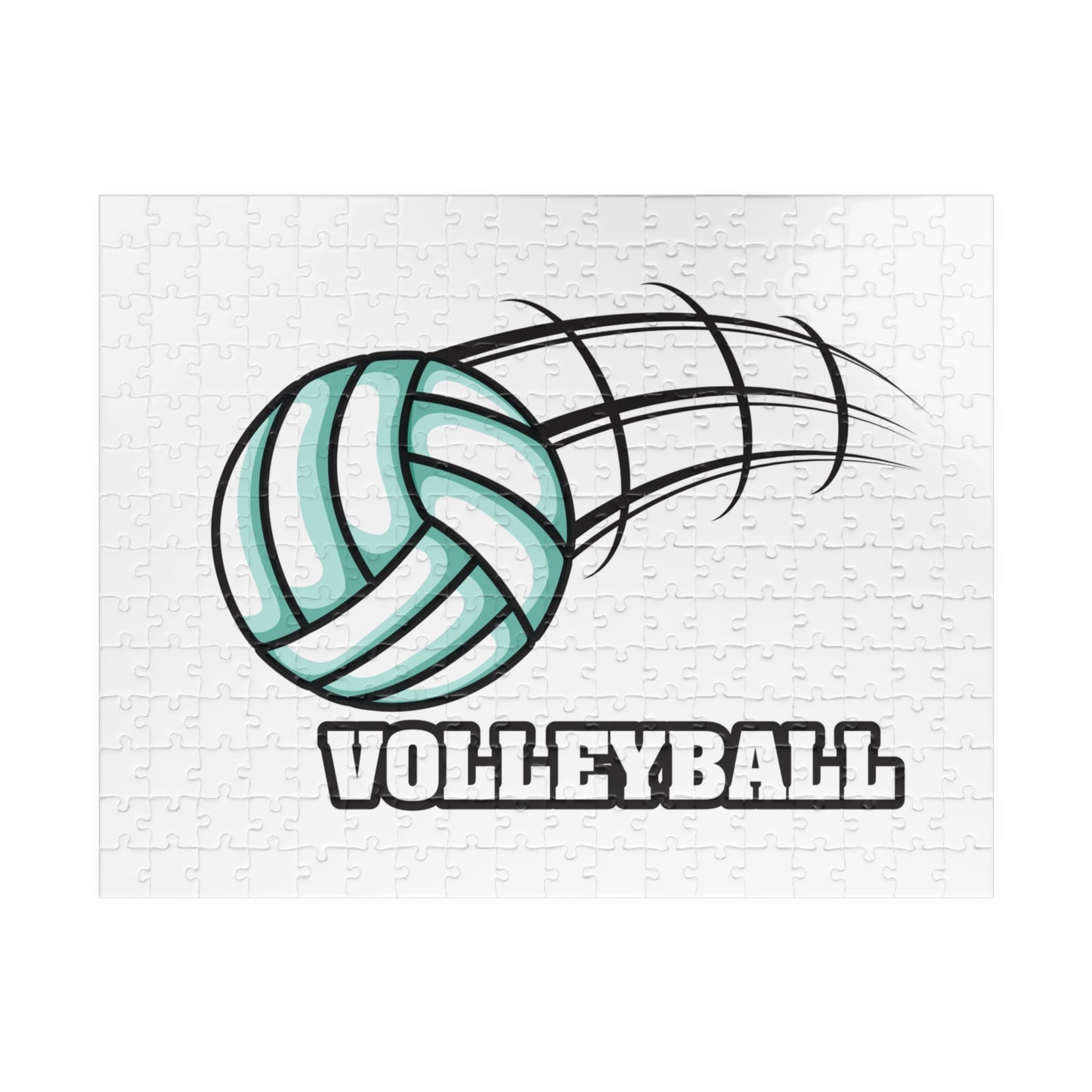 Volleyball Puzzle, Fun Family Game, Team Sports Gift, Indoor Activity, Unique Decoration, Volleyball Lover Gift, Challenge Your Mind