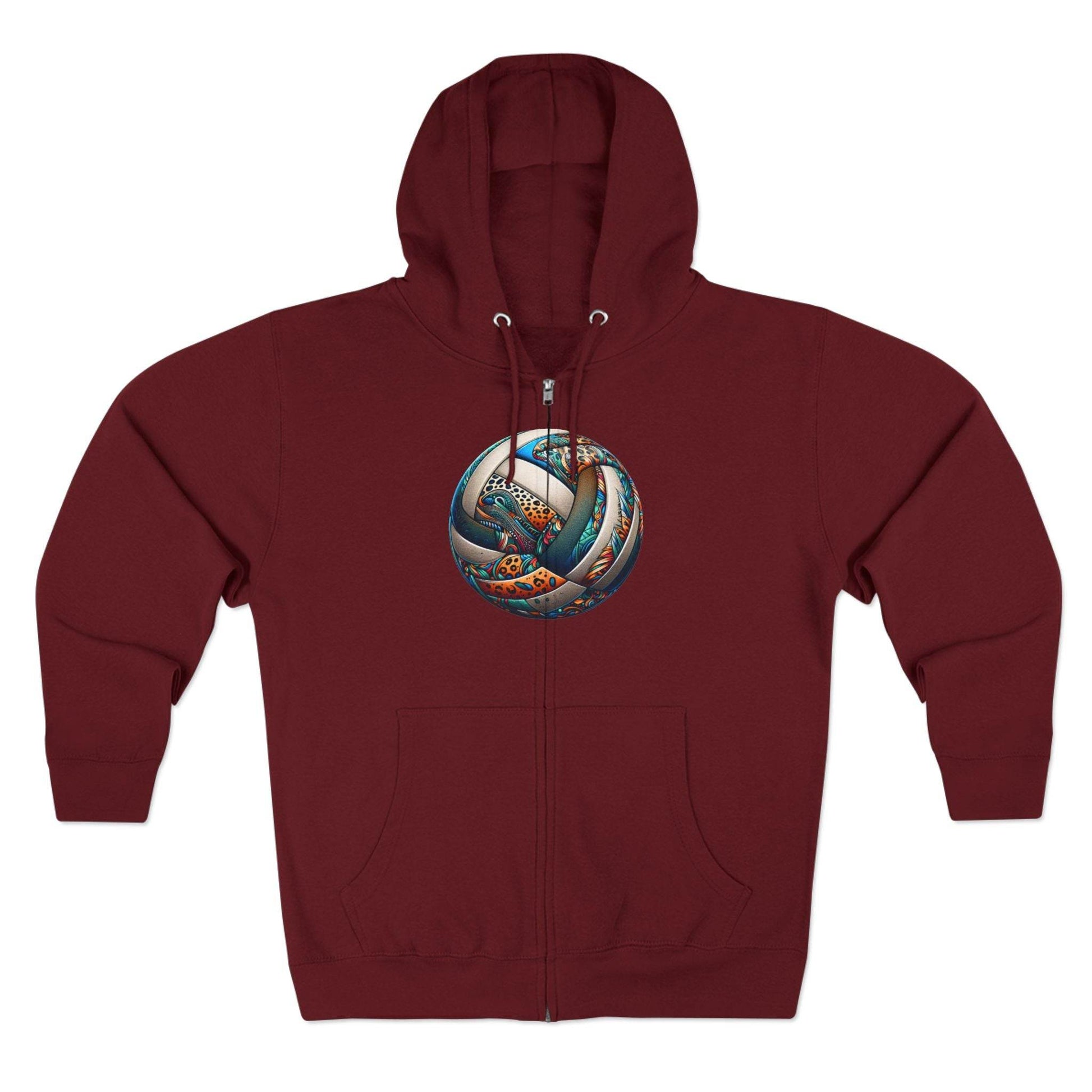 Women's Vibrant Volleyball Graphic for Streetwear Lovers - HOPE Athlete Apparel & Wellness 