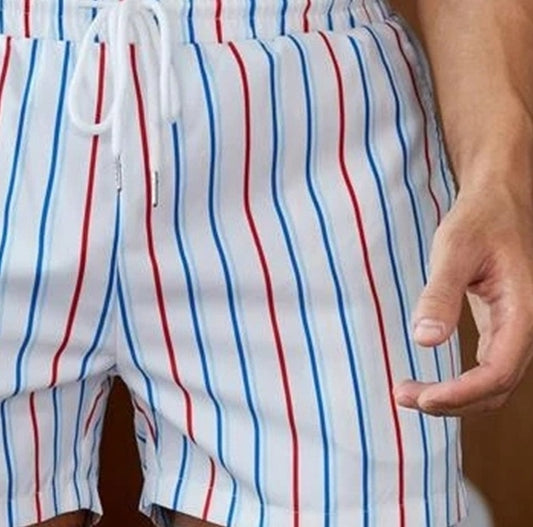 Men's Striped Shorts - Basic & Digital Printed