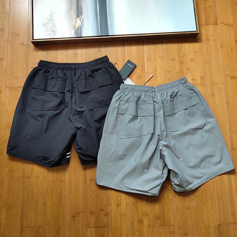 Men's Reflective Fashion City Shorts- Black - HOPE Athlete Apparel & Wellness 