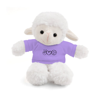 Cute Volleyball Teddy Bear with Tee, Stuffed Animal Gift