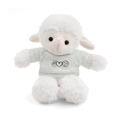 Cute Volleyball Teddy Bear with Tee, Stuffed Animal Gift
