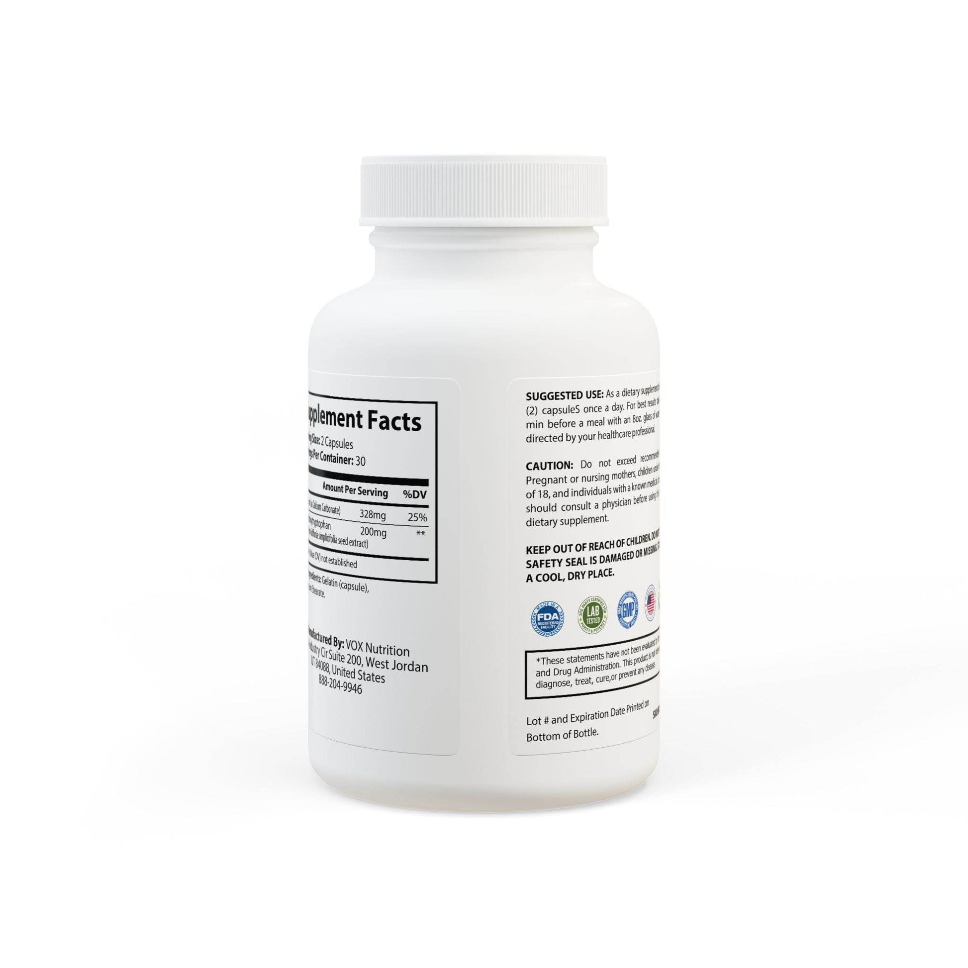 5-HTP Supplement - 60 Capsules for Mood Support and Relaxation - HOPE Athlete Apparel & Wellness 