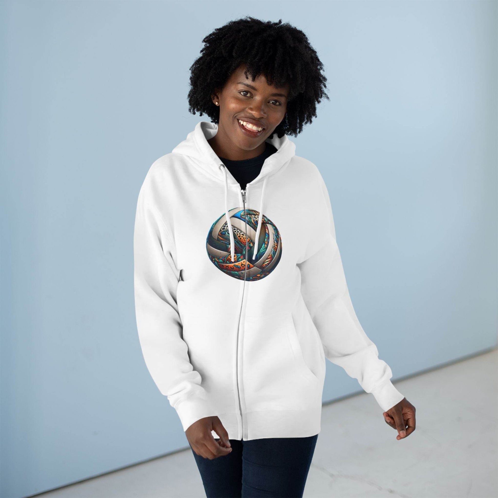 Women's Vibrant Volleyball Graphic for Streetwear Lovers - HOPE Athlete Apparel & Wellness 