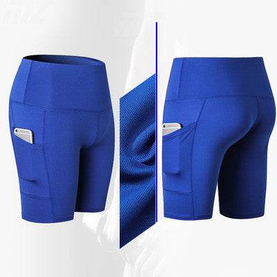 High Waist Yoga Shorts - Stretchy Slim Fit Fitness Shorts for Sports & Leisure - HOPE Athlete Apparel & Wellness 