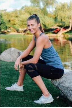Yoga Pants with Phone Pocket - Fitness Ready for Active Lifestyle  - HOPE Athlete Apparel and Wellness