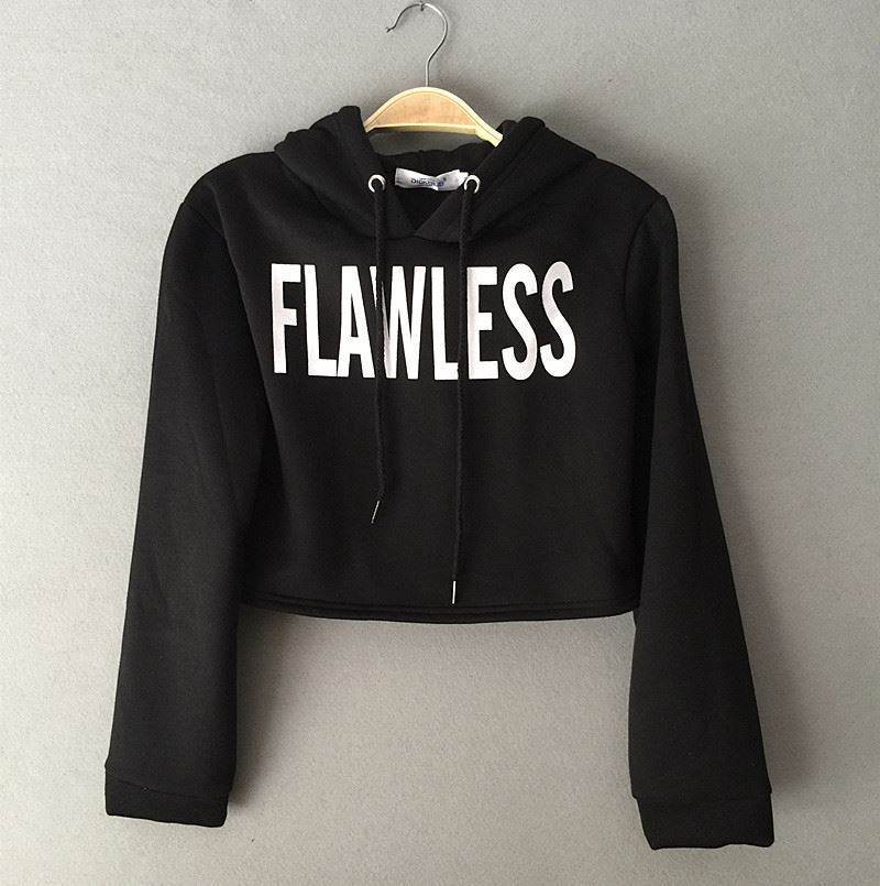 Flawless Fleece Sweatshirt - Cozy Crop Style for Ultimate Comfort  - HOPE Athlete Apparel and Wellness