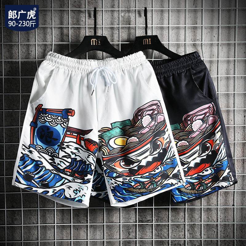 Summer New Shorts Men's Tide Brand Casual Beach Five-Point Pants - HOPE Athlete Apparel & Wellness 