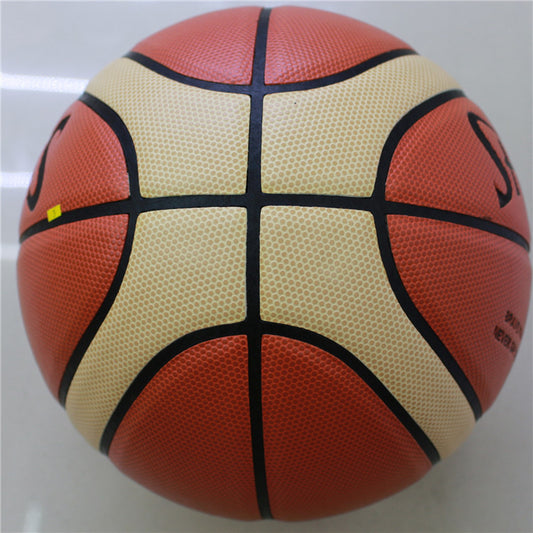 12-Piece Genuine Basketball Set - No. 7 Standard Ball, Soft Leather
