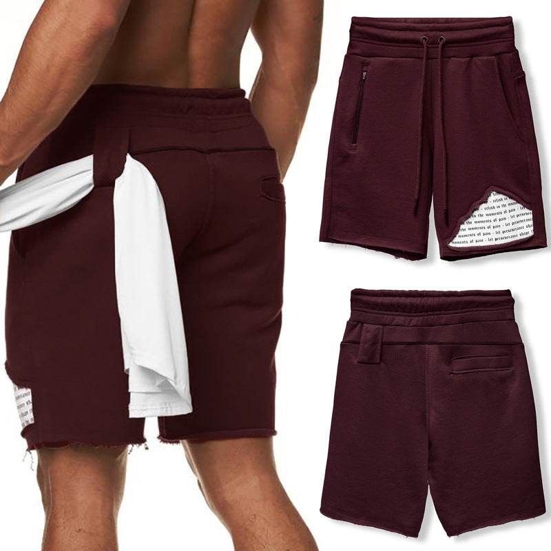 Sports Fitness Breathable Pants Five-point Pants - HOPE Athlete Apparel and Wellness