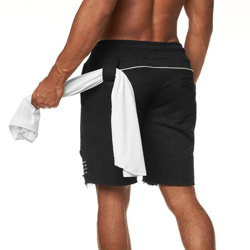 Sports Fitness Breathable Pants Five-point Pants - HOPE Athlete Apparel and Wellness