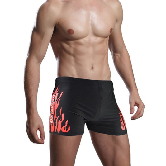 Swim in Style - Flame Men's Swim Trunks