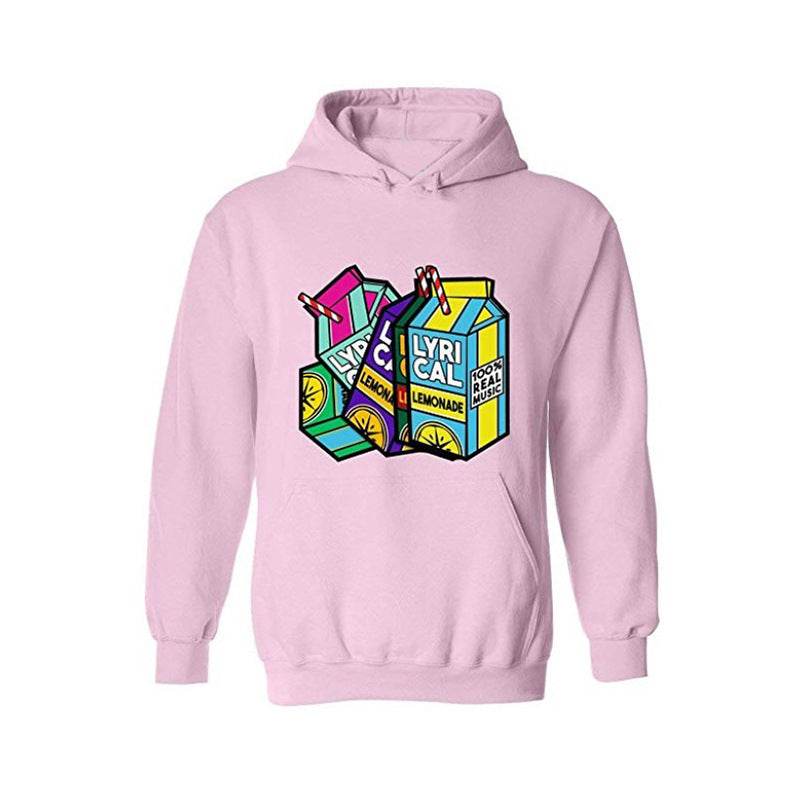 Men's Lemon Print Hoodie – Stylish Loose Fit from Lyrical Lemonade - HOPE Athlete Apparel & Wellness 