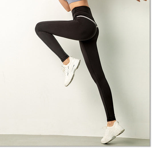 Slim Fit Yoga Pants - Running & Fitness Trousers