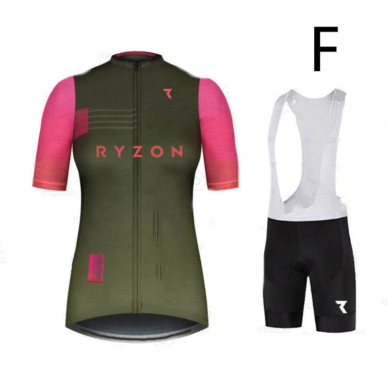 Women's Cycling Jersey Short Sleeve Summer Suit