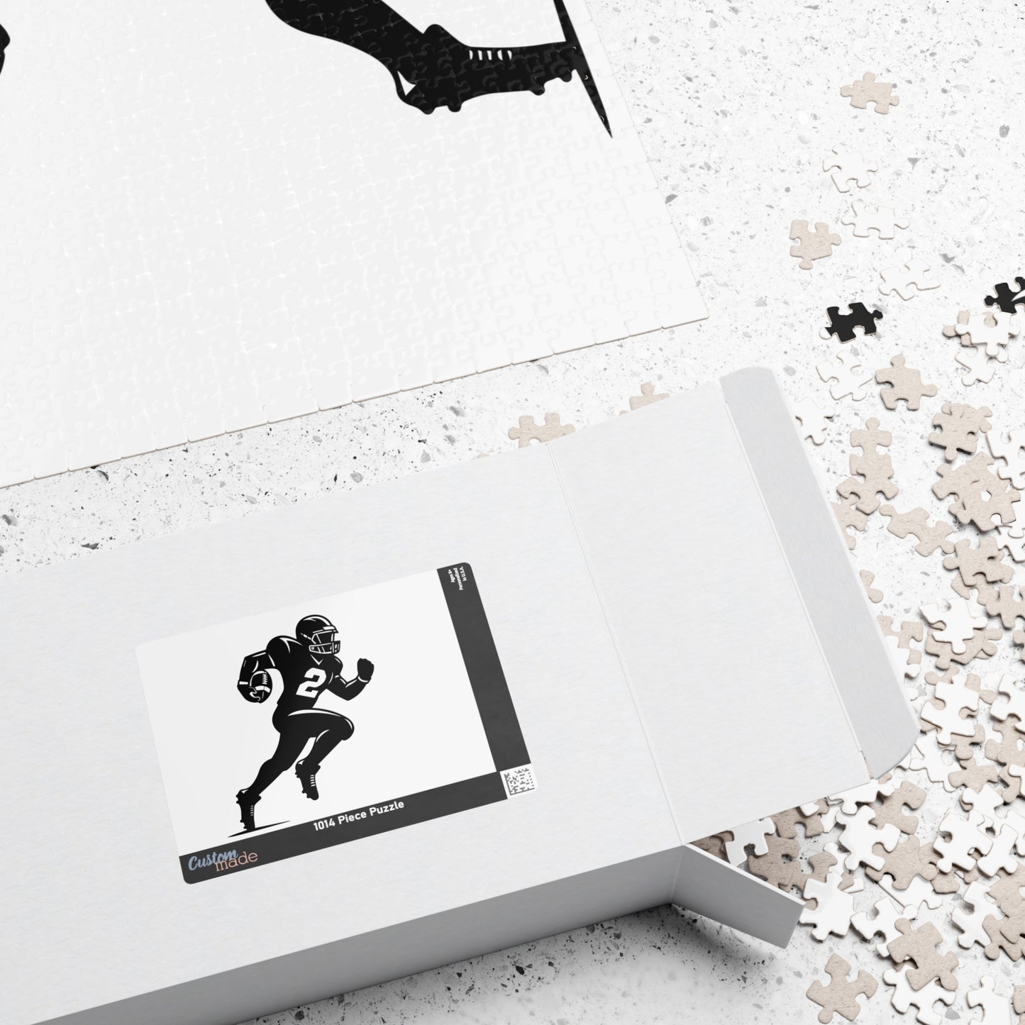 Football-Themed Puzzle for Sports Lovers, Team Spirit, Gifts for Gamers, Family Fun