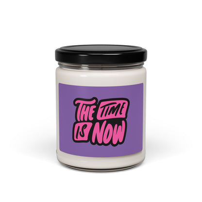 Scented Soy Candle, The Time is Now