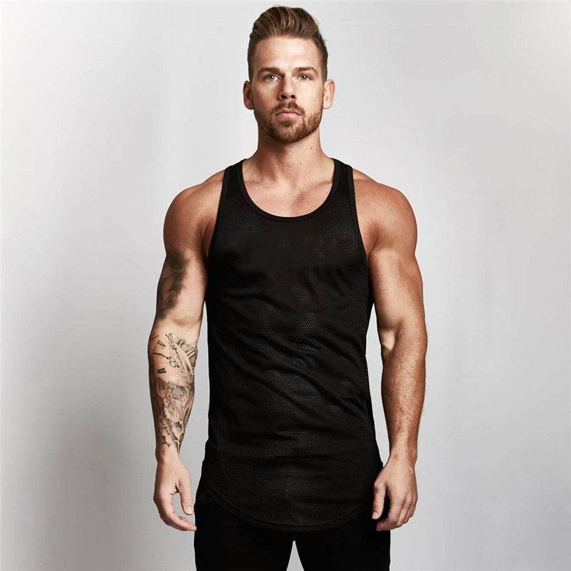 Men's Summer Tank Top for Fitness and Fashion -