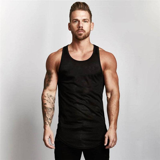 Men's Summer Tank Top for Fitness and Fashion -