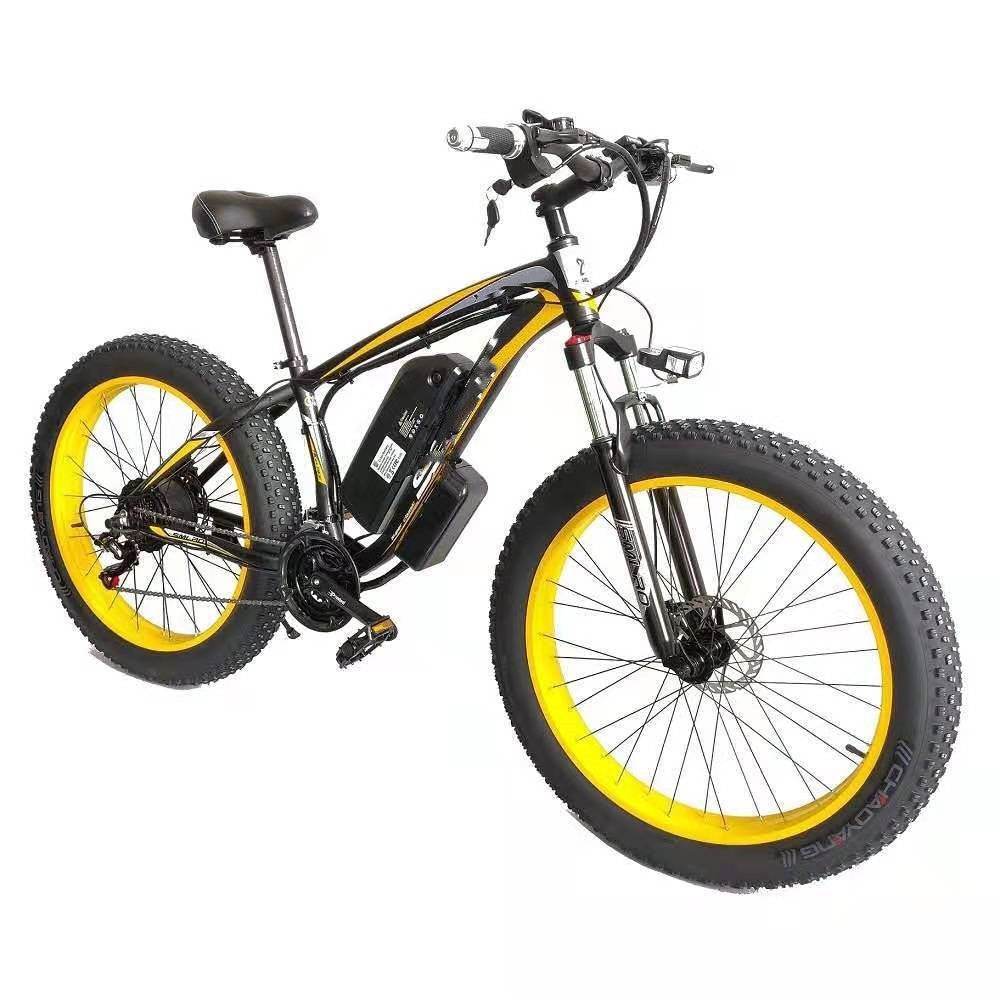 Electric Mountain Bike - 21 Speed Snow Electric Bicycle - HOPE Athlete Apparel and Wellness