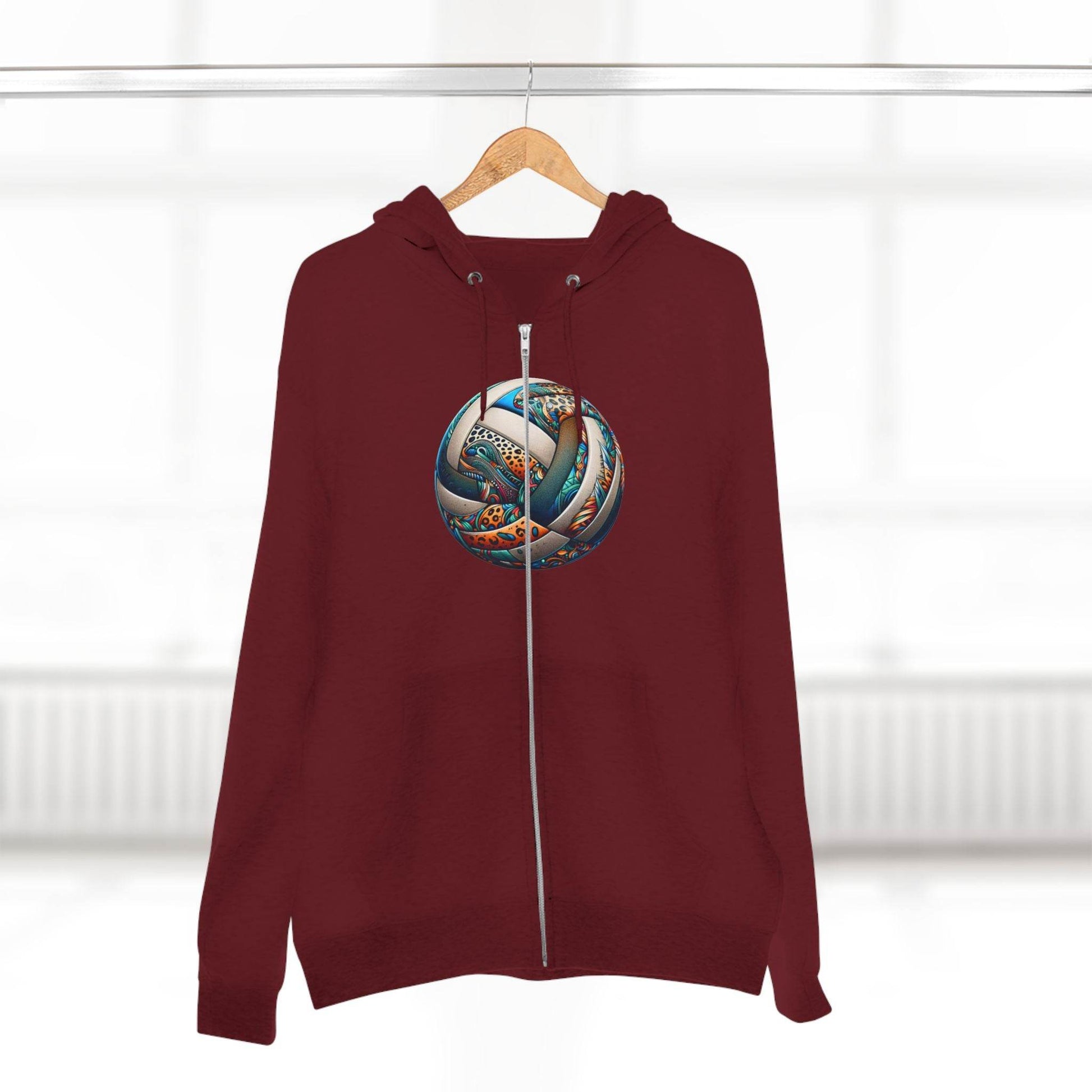 Women's Vibrant Volleyball Graphic for Streetwear Lovers - HOPE Athlete Apparel & Wellness 