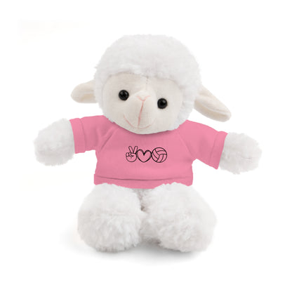 Cute Volleyball Teddy Bear with Tee, Stuffed Animal Gift