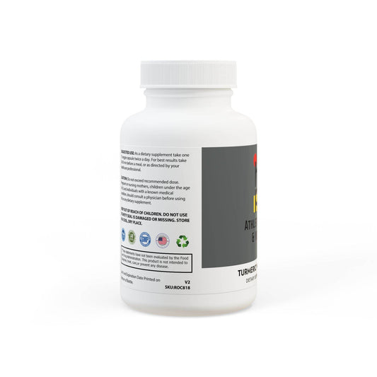 Turmeric Supplement BioPerine - Vegan Non-GMO Formula for Enhanced Absorption - HOPE Athlete Apparel & Wellness 