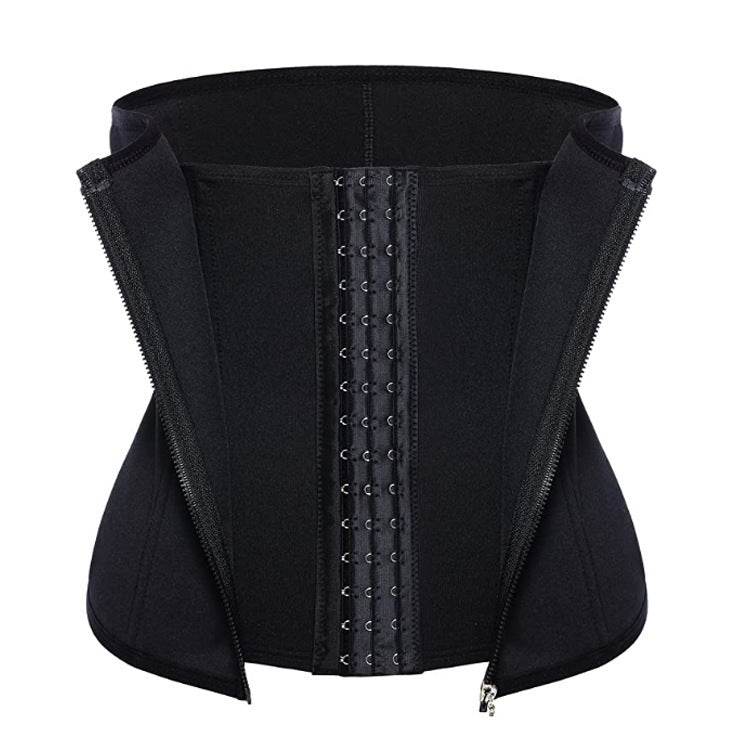 Zipper Corset Girdle for Fitness and Sweat Enhancement - HOPE Athlete Apparel & Wellness 