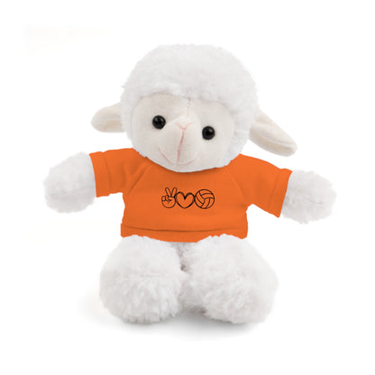 Cute Volleyball Teddy Bear with Tee, Stuffed Animal Gift