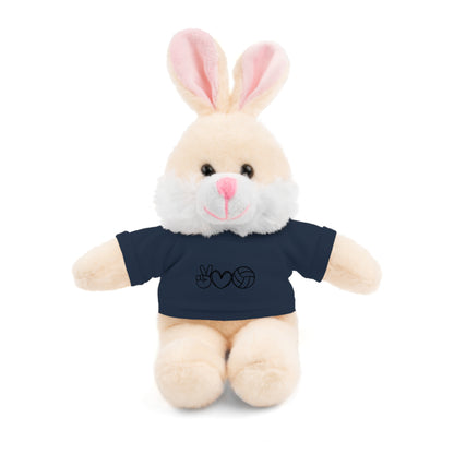 Cute Volleyball Teddy Bear with Tee, Stuffed Animal Gift