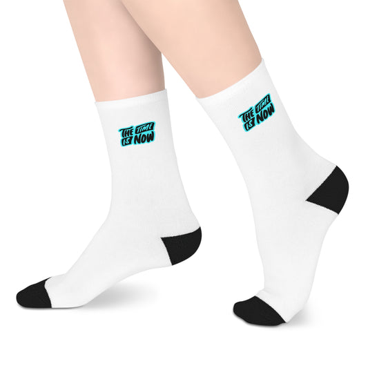 Cool Mid-Length Socks - Trendy Footwear, Casual Gift, Everyday Comfort, Unique Style, Stylish Accessories