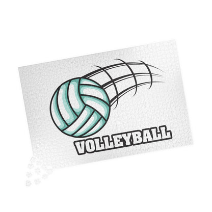 Volleyball Puzzle, Fun Family Game, Team Sports Gift, Indoor Activity, Unique Decoration, Volleyball Lover Gift, Challenge Your Mind