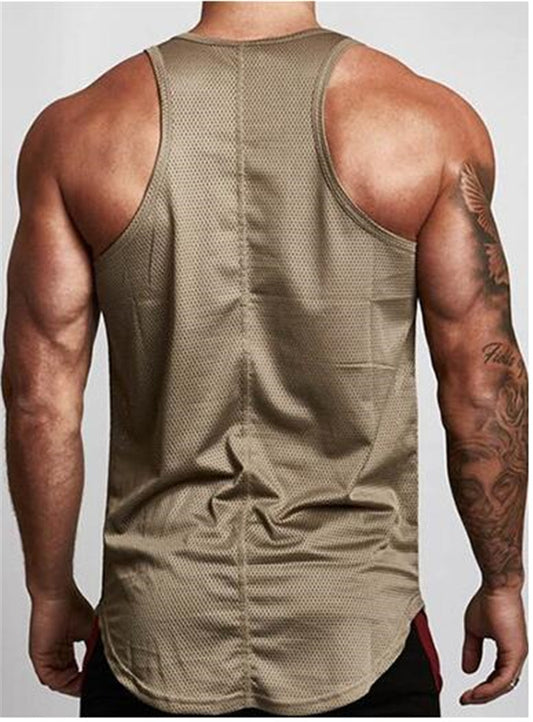 Men's Summer Tank Top for Fitness and Fashion -
