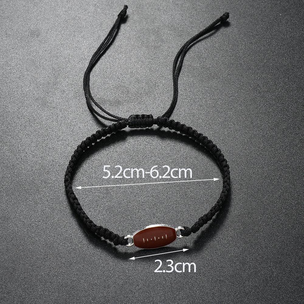 Team Spirit Braided Sport Bracelets - Adjustable Sports Accessories - HOPE Athlete Apparel & Wellness 