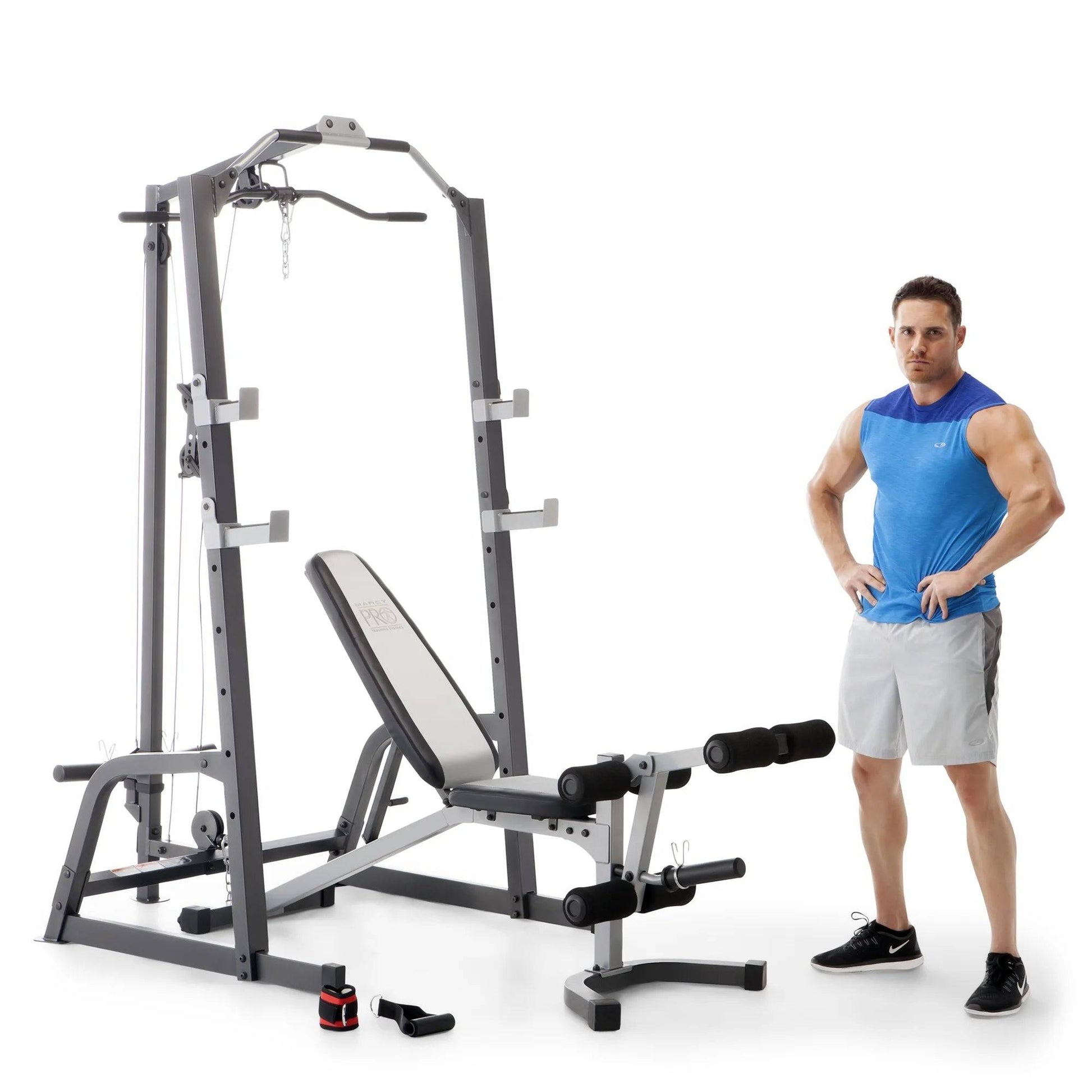Deluxe Cage Home Gym for Ultimate Strength Training System -