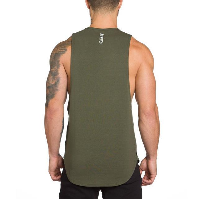 Men's Long Tank Top - Muscle Workout T-Shirt for Bodybuilding & Gym - HOPE Athlete Apparel and Wellness