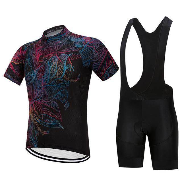 Women's Cycling Set - Night Floret