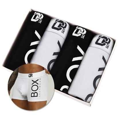 4Pc Boxershorts for Men Boxer Short Underwear Man