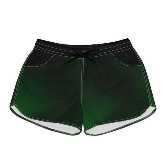 Women's Green Athletic Shorts | Nature-Inspired Design & Comfort
