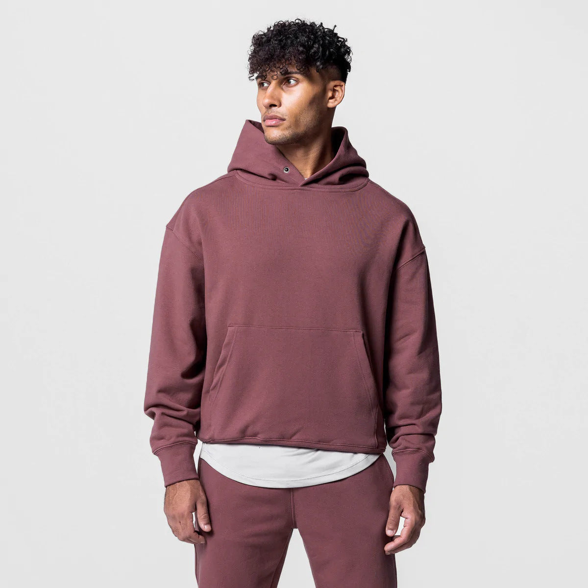Men's Thick Cotton Hoodies Training Sets Casual Sports Kits Pullover Hooded Top With Pants Sweatshirts Gym Running Tracksuits - HOPE Athlete Apparel and Wellness