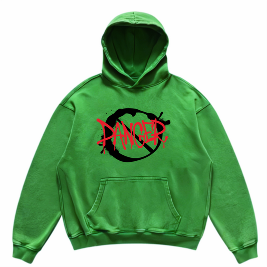 Men's Oversized Faded Hoodie