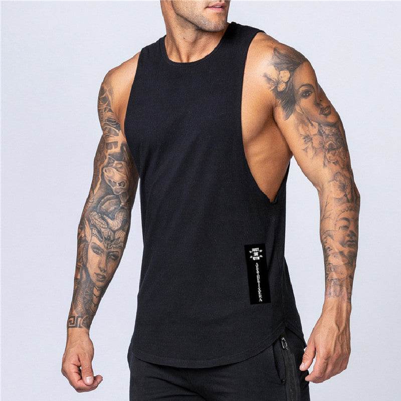 Men's Printed Bodybuilding Fitness Sleeveless Vest - Cotton - HOPE Athlete Apparel and Wellness