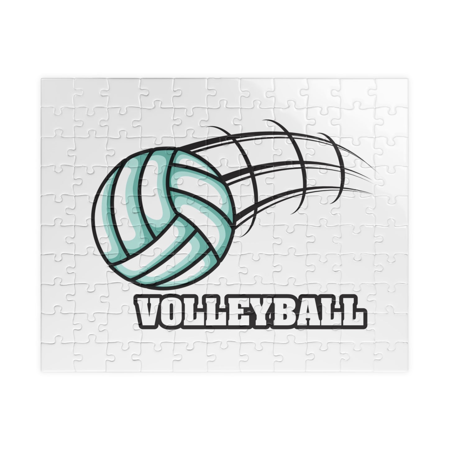 Volleyball Puzzle, Fun Family Game, Team Sports Gift, Indoor Activity, Unique Decoration, Volleyball Lover Gift, Challenge Your Mind
