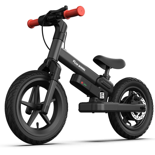 K9 Electric Bike for Kids, 150W Electric Balance Bike Ages 3-8 Years Old, 12" Pneumatic Tire with Dual Brake, 3 Speed Modes Kid Electric Motorcycle