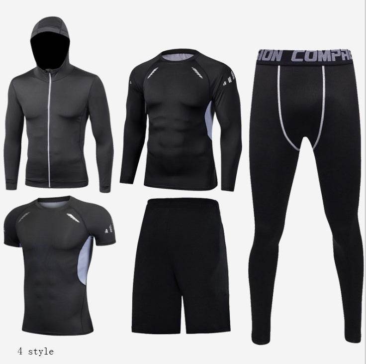 Men's Fitness Clothing Set - High-Performance Basketball Tights - HOPE Athlete Apparel and Wellness