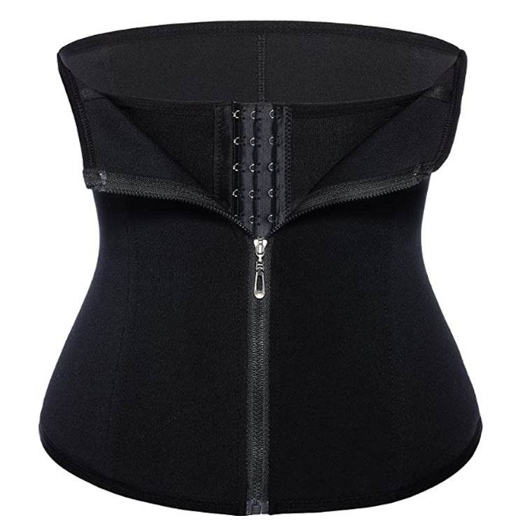 Zipper Corset Girdle for Fitness and Sweat Enhancement - HOPE Athlete Apparel & Wellness 